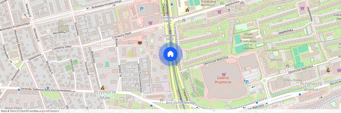 ul. Chłopska, Przymorze Małe, Gdańsk, pomorskie