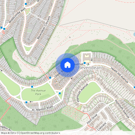 Upper Bevendean Avenue, Brighton BN2