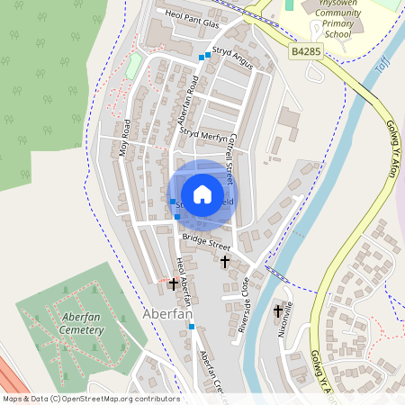 Wingfield Street, Aberfan, Merthyr Tydfil