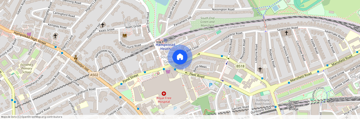 Elm Terrace, Hampstead, NW3