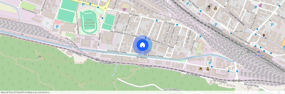via guglielmo tell 12, 6830, Chiasso