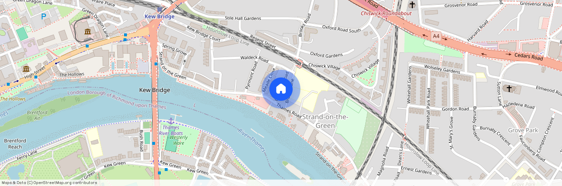 Geraldine Road, Strand on the Green, London, W4