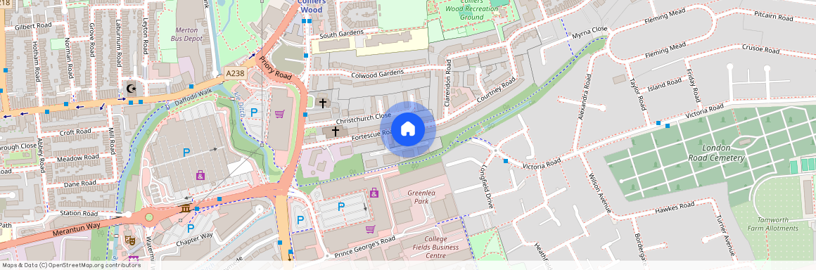 Fortescue Road, Colliers Wood, SW19