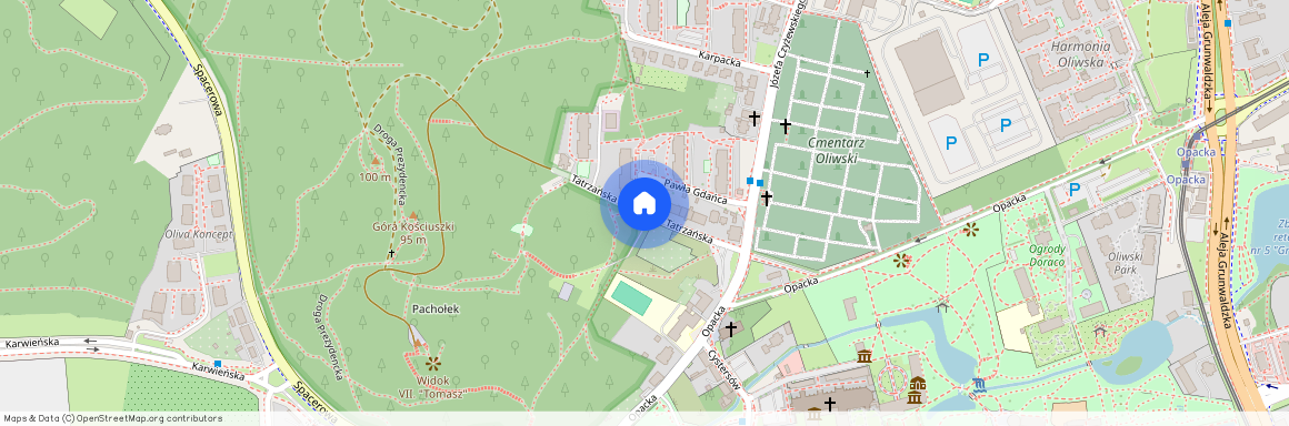 ul. Tatrzańska, Oliwa, Gdańsk, pomorskie