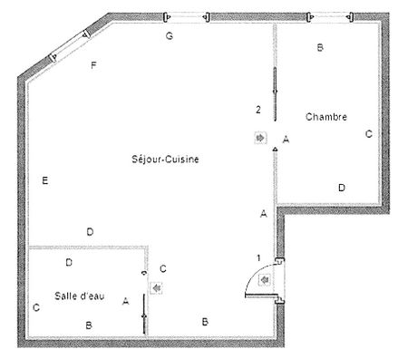 Location Appartement 1 pièce 32m² NANTES 44000 - Photo 5