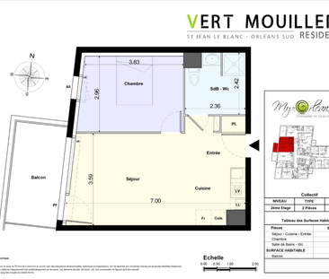 Appartement de type 2 - Photo 5