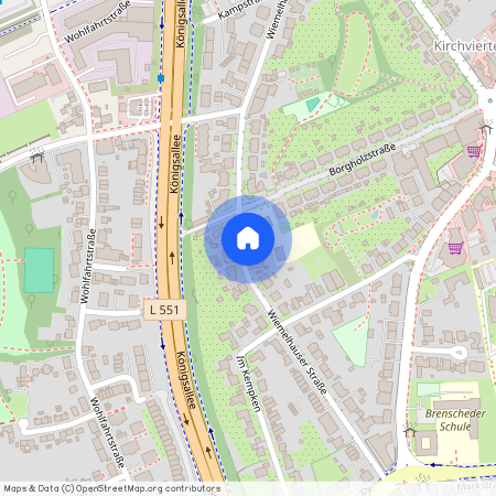 Wiemelhauserstr. 379 in 44799 Bochum, 44799 Bochum - Bochum-Süd