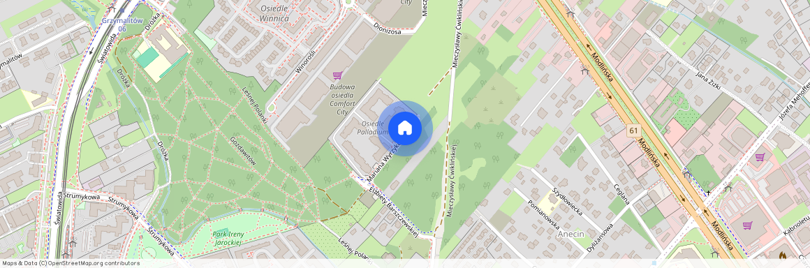 Warszawa, Białołęka, Tarchomin, Mariana, Wyrzykowskiego