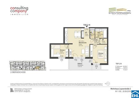 Moderne 3-Zimmerwohnung mit Balkon im Herzen von Penzing und U-Bahn-Nähe! - Foto 2