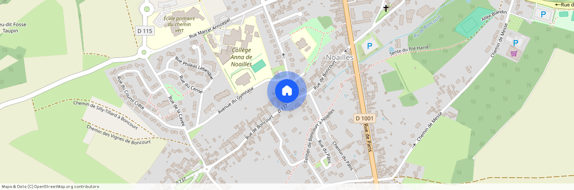 36, rue de Boncourt, Noailles