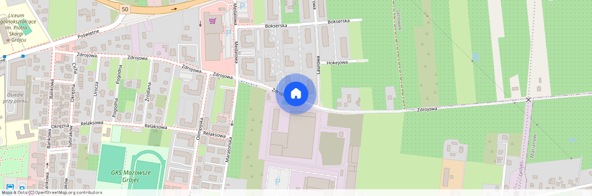 ul. Zdrojowa, Grójec, Grójec, grójecki, mazowieckie