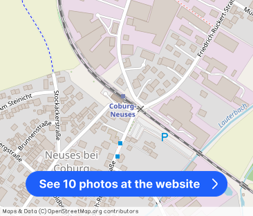 1-Zimmer-Apartment in Coburg-Neuses mit Einbauküche und Stellplatz - Photo 1