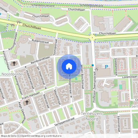 Noordpolder, 4532 HK, Pieter de Hooghstraat, Terneuzen