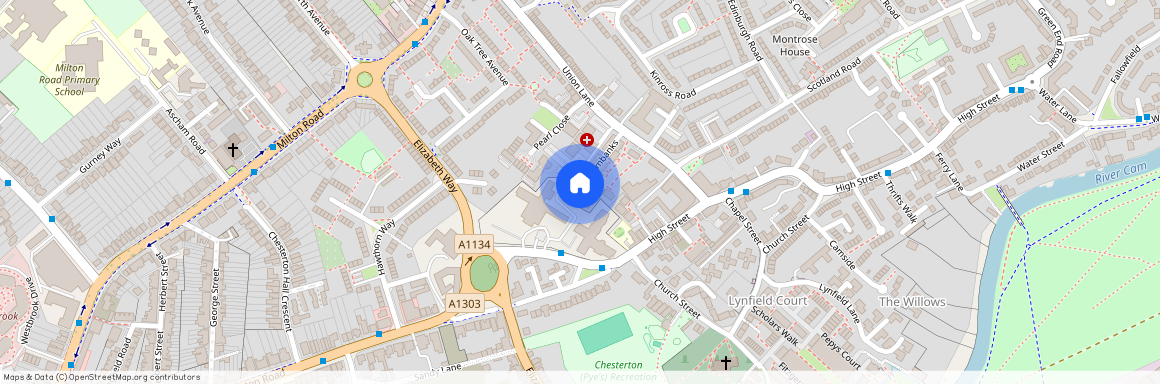 Cambanks, Union Lane, Chesterton, Cambridge, CB4 1PZ