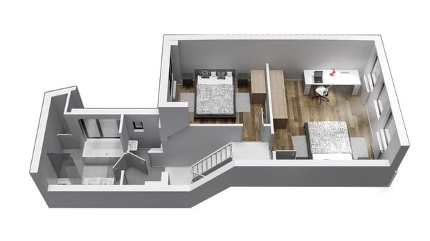 Appartement te huur - foto 1