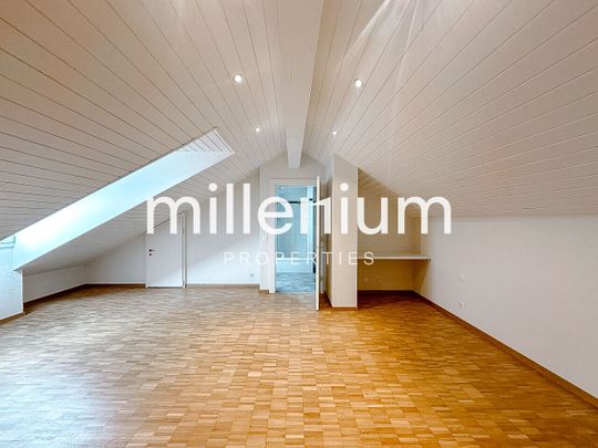 Renovated penthouse duplex in old Carouge - Photo 1