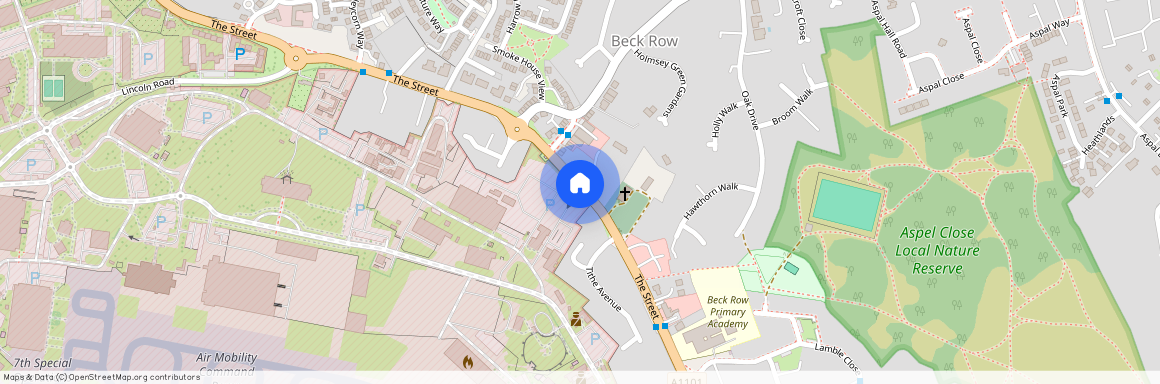 The Street, Beck Row