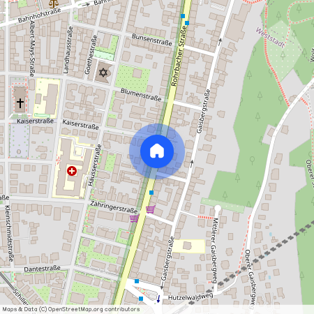 69115, Heidelberg Weststadt Baden-Württemberg