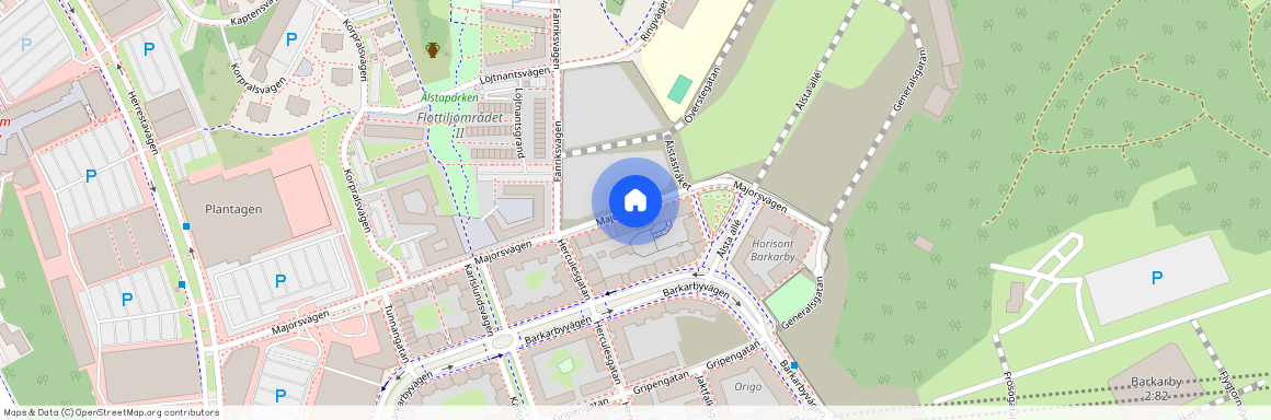 Majorsvägen, Järfälla