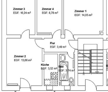 Zentral gelegene 4 ZKB mit Balkon! - Foto 2