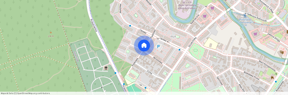 ul. Piaskowa, Goleniów, Goleniów, goleniowski, zachodniopomorskie