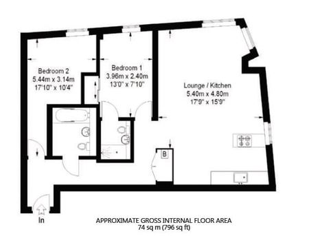 2 Bed Flat, Douglas Path, E14 - Photo 4