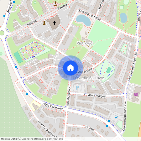 ul. Christiana Andersena, Tczew, tczewski, pomorskie