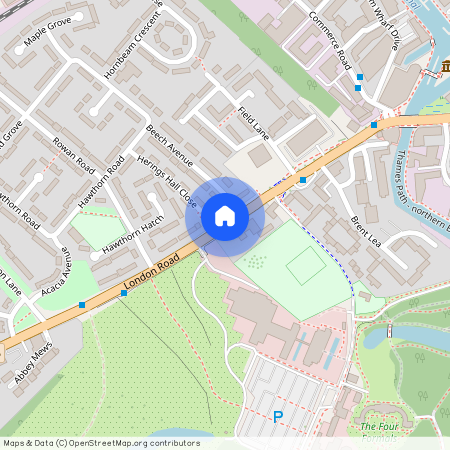 Brentford Lock West, Brentford, London, TW8