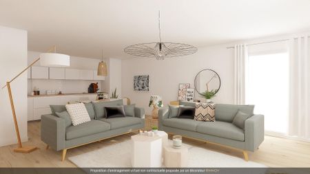 location Appartement T3 DE 65.9m² À CERGY PONTOISE - Photo 2