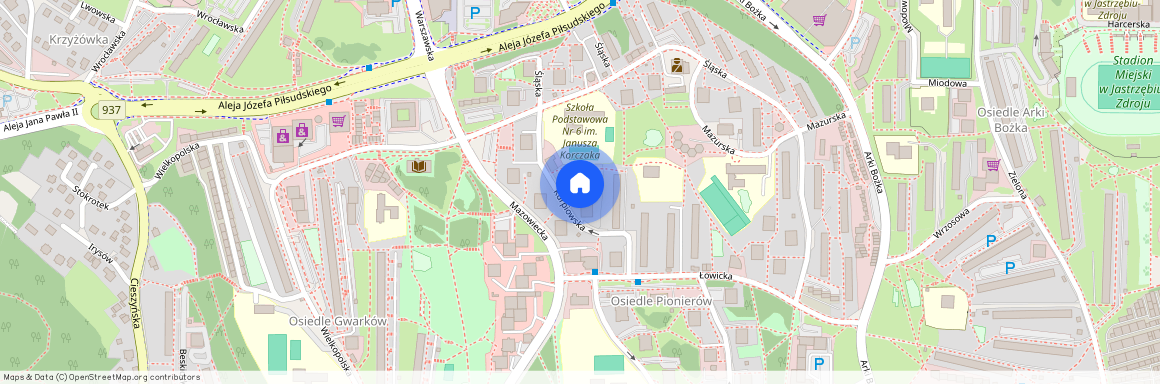 ul. Kurpiowska, Jastrzębie-Zdrój, śląskie