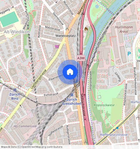 Manessestrasse **, 8045 Zürich