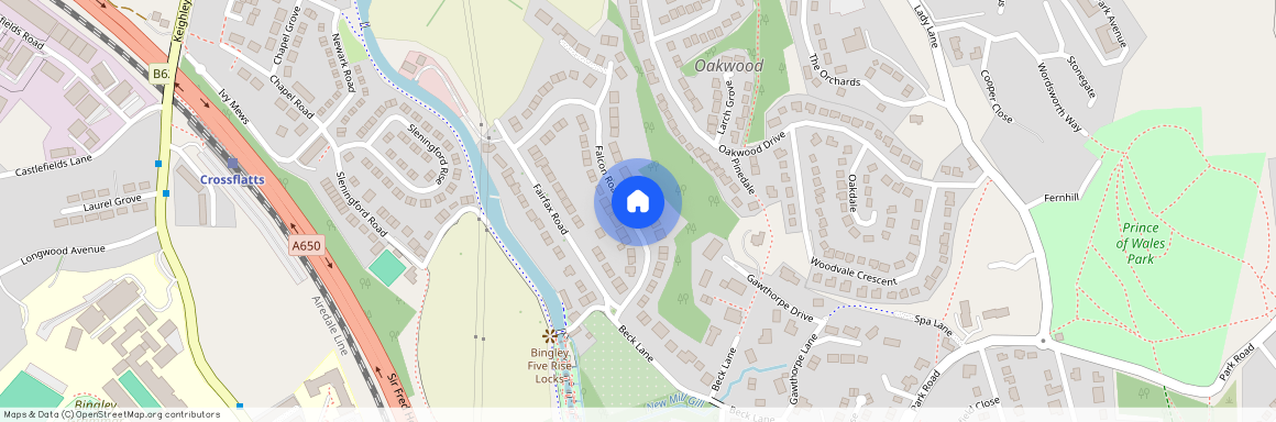 Fairfax Road, Bingley, UK, BD16