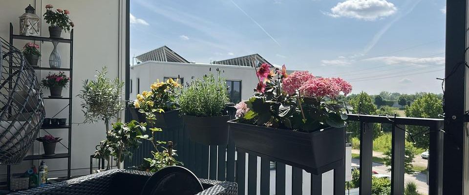 Moderne 3-Zimmer-Wohnung in Gersthofen zur Miete mit 2 Balkonen - Foto 1