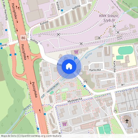 ul. Kolista, Giszowiec, Katowice, śląskie