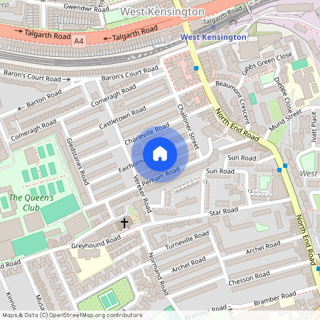 Fairholme Road, West Kensington, London, W14