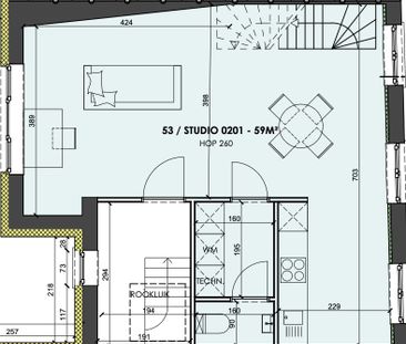 Beautiful duplex apartment in residence ROMEE, Leuven - CURRENTLY U... - Foto 2