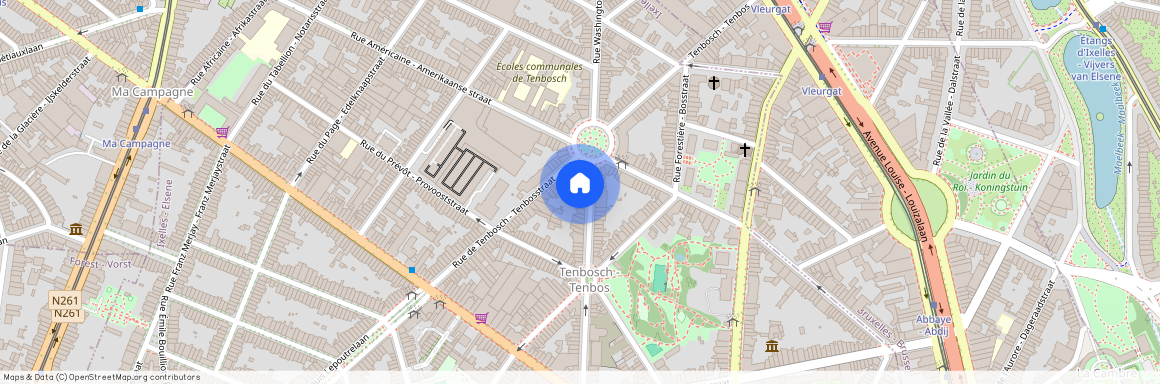 Rue Washington, 107, 1050, Ixelles