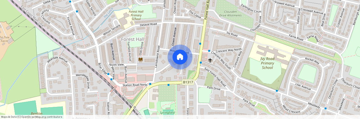 Edwin's Avenue South, Tyne and Wear NE12