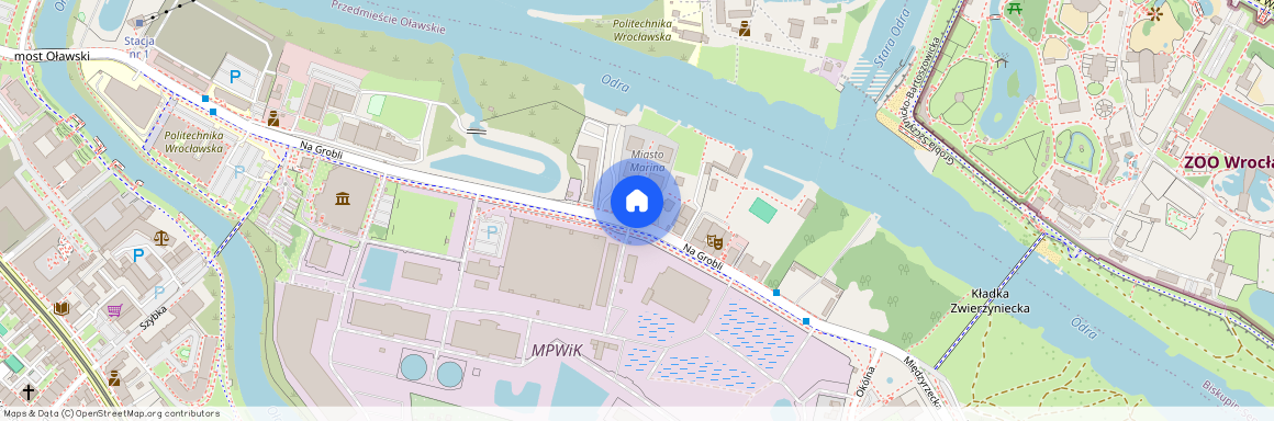 ul. Na Grobli, Przedmieście Oławskie, Krzyki, Wrocław, dolnośląskie