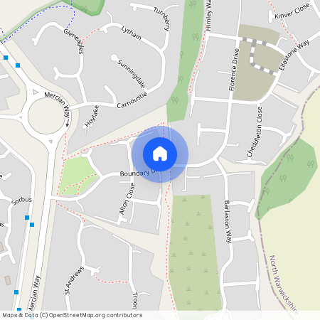 Boundary Drive, Amington, Tamworth, Staffordshire, B77