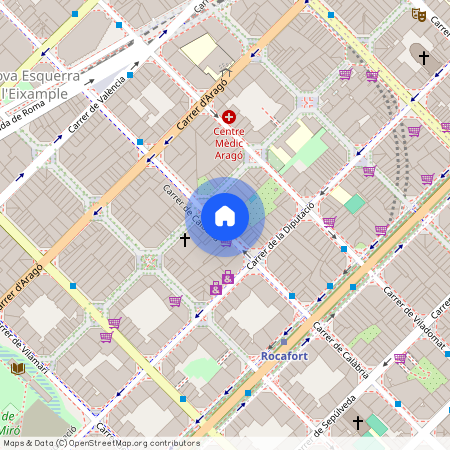 Carrer de Calàbria, Barcelona, Catalonia 08015