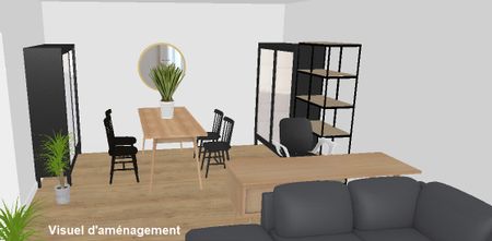 Location Appartement 2 pièces 55m² - Photo 4