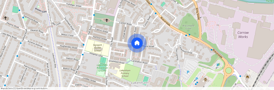 Cricket Ground Road, Norwich, NR1