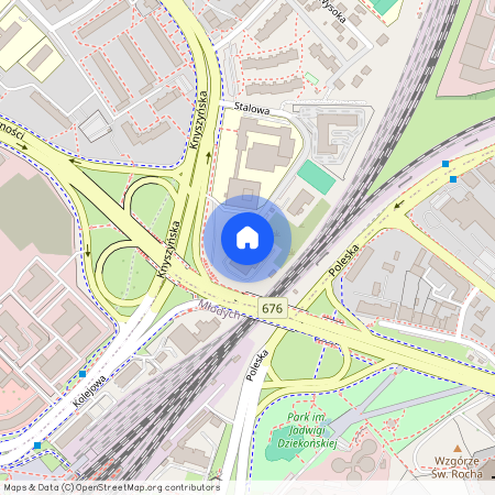 ul. Knyszyńska, Antoniuk, Białystok, podlaskie