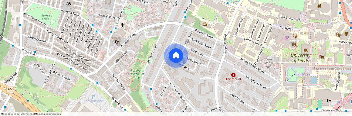 20 Kelso Gardens Univeristy Area Leeds West Yorkshire