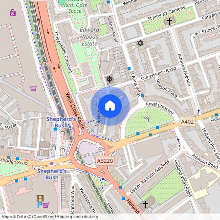 Royal Crescent Mews, Holland Park, London, W11