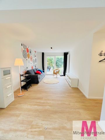 Modernes Wohnen mit Garten – Stilvoll möblierte 2-Zimmerwohnung in zentraler Lage Nürnbergs - Photo 4