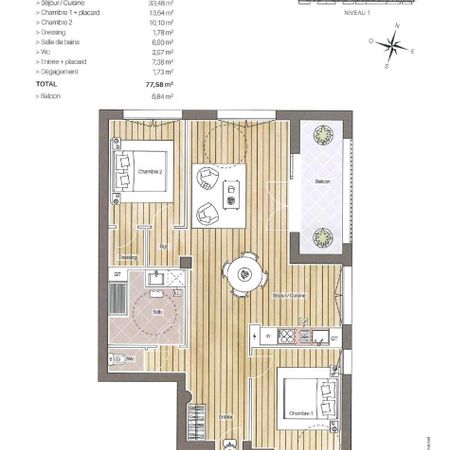 Location Appartement 3 pièces 77m² LE HAVRE 76620 - Photo 4