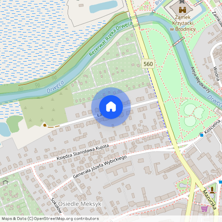 ul. Łazienna, Brodnica, brodnicki, kujawsko-pomorskie