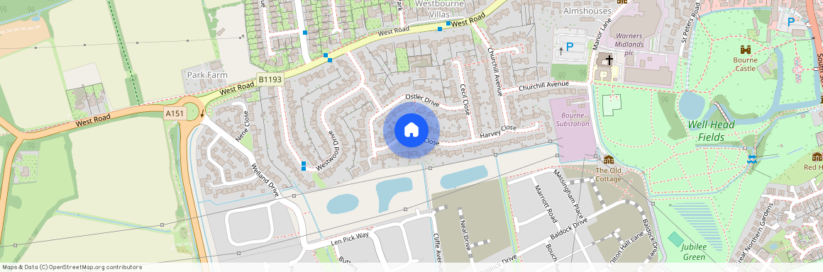 Harvey Close, Bourne, PE10 9QJ, Bourne